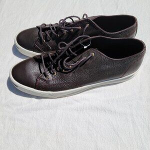 Jack Purcell Brown Oxford Leather Converse, Size 12